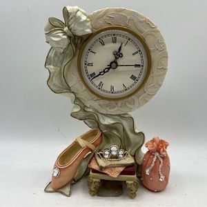 Classic Couture “Princess Arabella” Keepsake Clock.   Battery Operated
